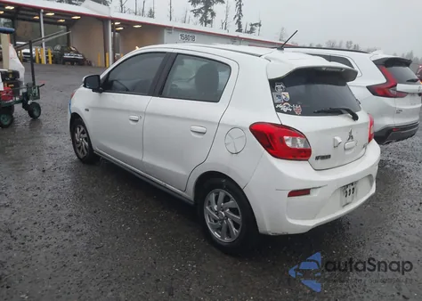 2017 Mitsubishi Mirage Se from USA, damaged, VIN ML32A4HJ8HH021012